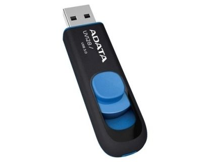 Adata UV128 USB 3.0 64GB Czarno-niebieski 