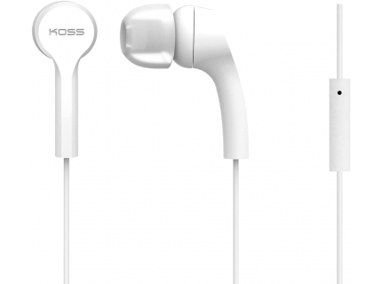 Koss KEB9iW SBS Headphones  In-Ear  Wired  Microphone  White