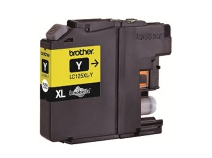 Brother LC125XLY Ink Cartridge  Yellow