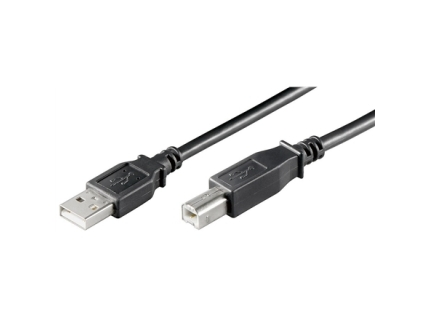 Goobay USB 2.0 Hi-Speed cable USB 2.0 male typeA USB 2.0 male typeB 1.8m Black