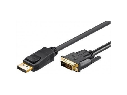 Goobay 51961 DisplayPort DVI-D cable 1.2 gold-plated 2m